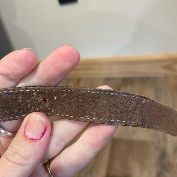 Another line inc western boho cowgirl rodeo antiqued medallion brown belt buckle - Picture 5 of 6